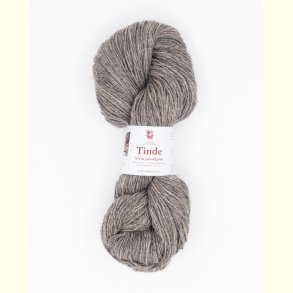 Hillesv�g - Tinde - Uldgarn - Lys R�dlig Beige 652136 - 100g