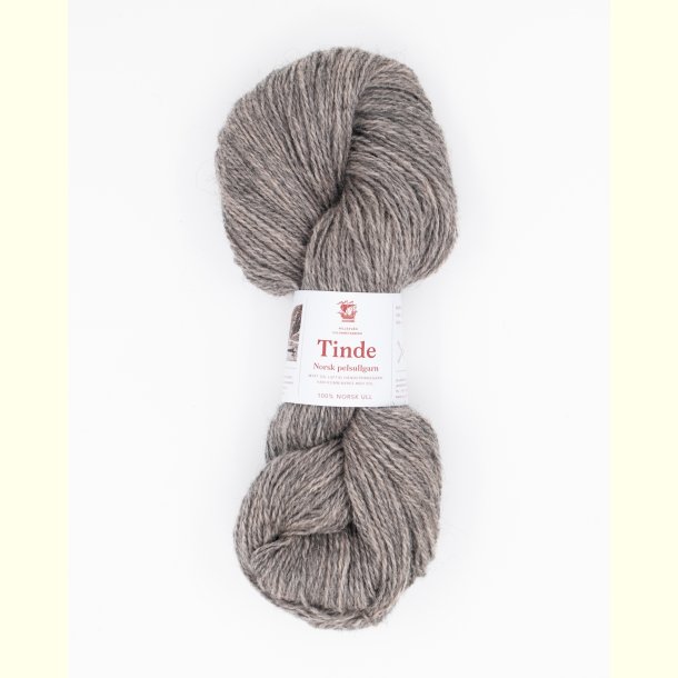 Hillesv�g - Tinde - Uldgarn - Lys R�dlig Beige 652136 - 100g