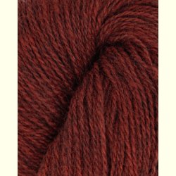 Hillesv�g - Tinde - Uldgarn - R�dbrun 652138 - 100g