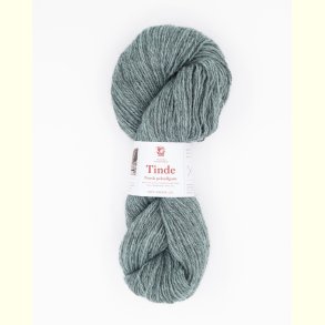 Hillesv�g - Tinde - Uldgarn - St�vet Ismint 652140 - 100g
