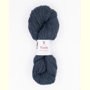 Hillesv�g - Tinde - Uldgarn - Bl�gr� 652143 - 100g