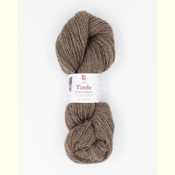 Hillesv�g - Tinde - Uldgarn - Kamel 652145 - 100g