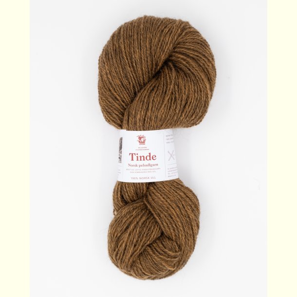 Hillesv�g - Tinde - Uldgarn - Karamel 652146 - 100g