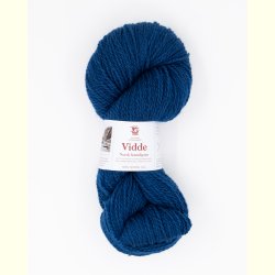 Hillesv�g - Vidde - Uldgarn - Lys Marinebl� 69301 - 100g