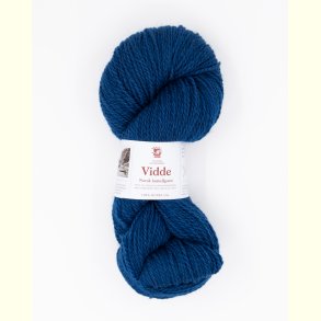 Hillesv�g - Vidde - Uldgarn - Lys Marinebl� 69301 - 100g