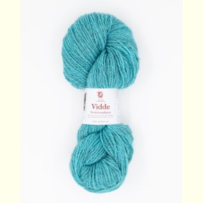 Hillesv�g - Vidde - Uldgarn - Lys Turkis 69303 - 100g