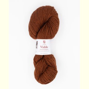 Hillesv�g - Vidde - Uldgarn - Kobberbrun 69306 - 100g