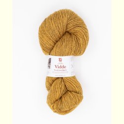 Hillesv�g - Vidde - Uldgarn - Gul 69307 - 100g