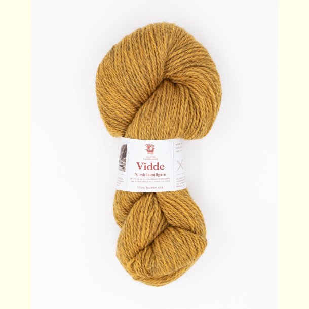 Hillesv�g - Vidde - Uldgarn - Gul 69307 - 100g