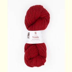 Hillesv�g - Vidde - Uldgarn - R�d 69313 - 100g