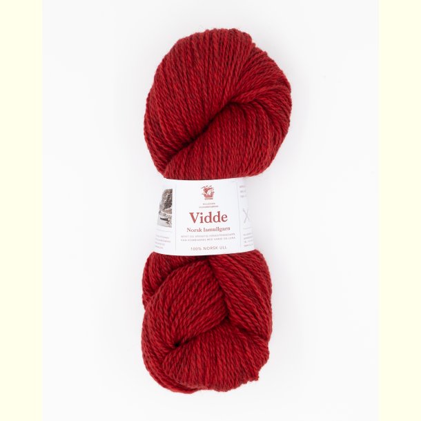 Hillesv�g - Vidde - Uldgarn - R�d 69313 - 100g