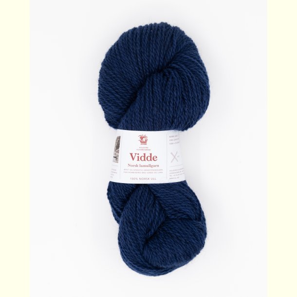 Hillesv�g - Vidde - Uldgarn - Marinebl� 69314 - 100g