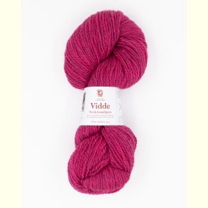 Hillesv�g - Vidde - Uldgarn - Cerise 69315 - 100g