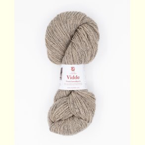 Hillesv�g - Vidde - Uldgarn - Beige 69317 - 100g