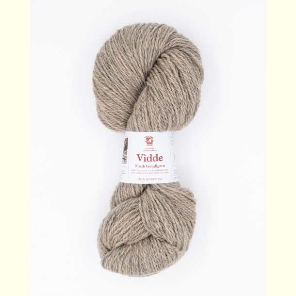Hillesv�g - Vidde - Uldgarn - Beige 69317 - 100g
