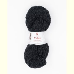 Hillesv�g - Vidde - Uldgarn - Koksgr� 69319 - 100g