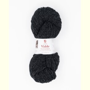 Hillesv�g - Vidde - Uldgarn - Koksgr� 69319 - 100g