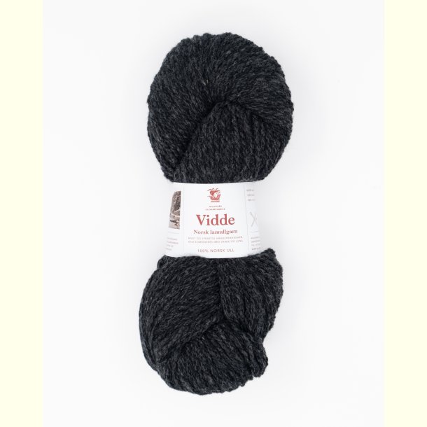 Hillesv�g - Vidde - Uldgarn - Koksgr� 69319 - 100g