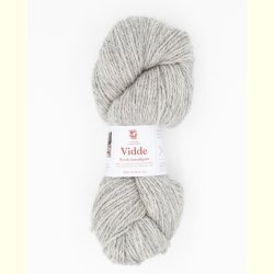 Hillesv�g - Vidde - Uldgarn - Naturgr� 69321 - 100g