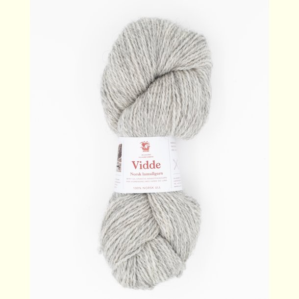 Hillesv�g - Vidde - Uldgarn - Naturgr� 69321 - 100g