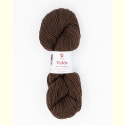 Hillesv�g - Vidde - Uldgarn - Brun 69322 - 100g