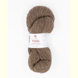 Hillesv�g - Vidde - Uldgarn - Mellembrun 69323 - 100g