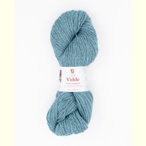 Hillesv�g - Vidde - Uldgarn - Bl� 69324 - 100g