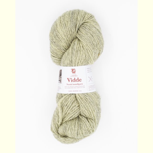Hillesv�g - Vidde - Uldgarn - Lys Lindegr�n 69333 - 100g