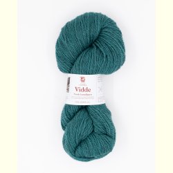 Hillesv�g - Vidde - Uldgarn - Petroleumsgr�n 69334 - 100g