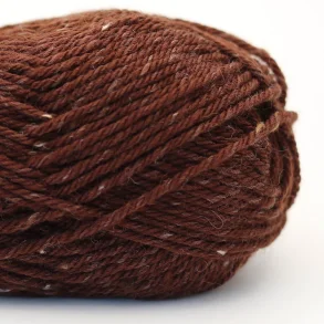 BC Garn - Vesterhavet - Uldgarn - Brown Tweed 141 - 50g