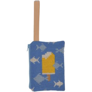 Fru Zippe - Broderikit - Svenskerstang Pung