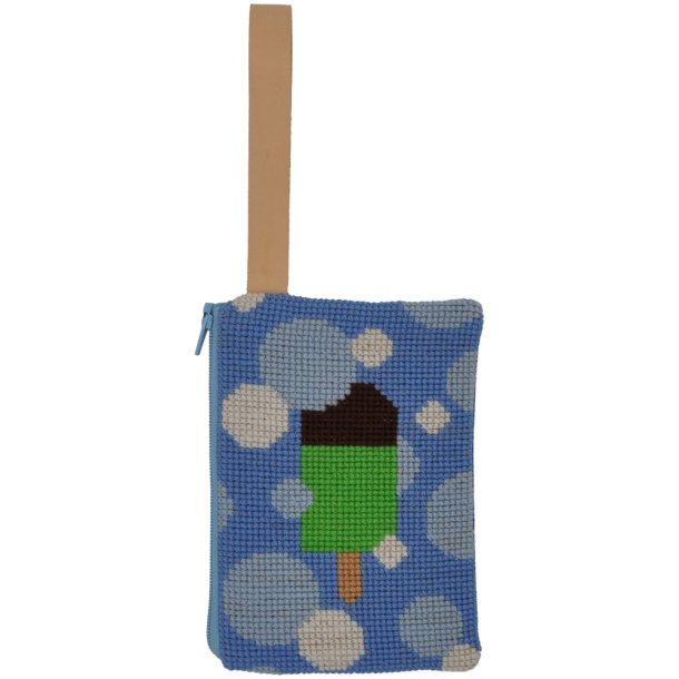 Fru Zippe - Broderikit - Boblebrus Pung