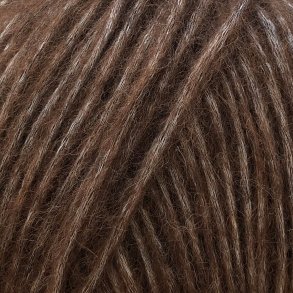 CaMaRose - Snefnug Natur - Alpaca/Merino/Bomuldsgarn - Chokolade 7105 - 50g