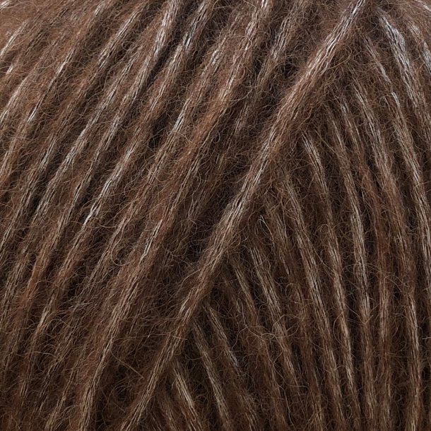 CaMaRose - Snefnug Natur - Alpaca/Merino/Bomuldsgarn - Chokolade 7105 - 50g