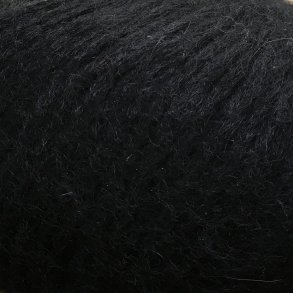 CaMaRose - Snefnug - Alpaca/Merino/Bomuldsgarn - Sort 7325 - 50g