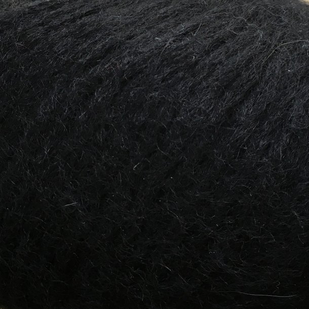 CaMaRose - Snefnug - Alpaca/Merino/Bomuldsgarn - Sort 7325 - 50g