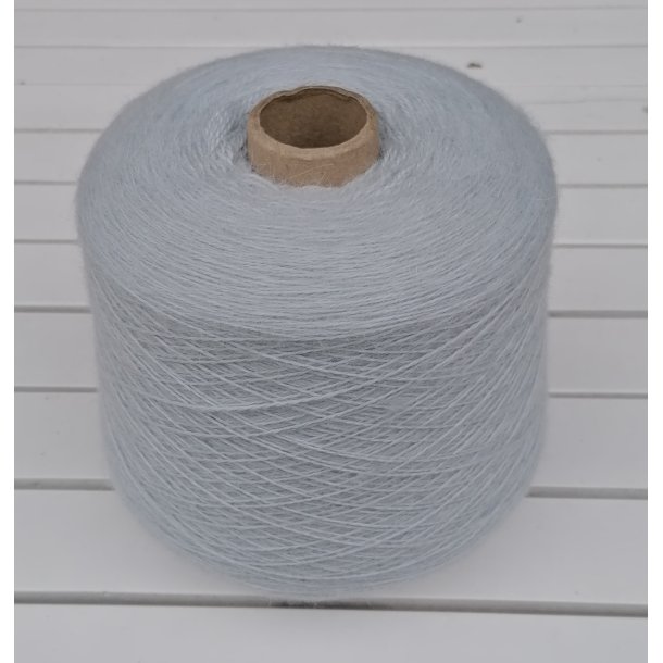 BC Garn - Babyalpaca uldgarn 10/2 p cone - Light Grey (75) - 50g