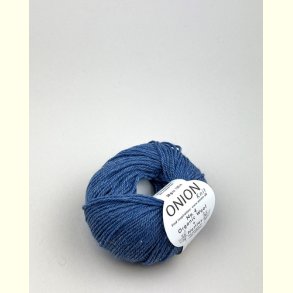 Onion Garn - No.4 Organic Wool + Nettles - uld/n�ldefiber garn - Bl� 820 - 50g