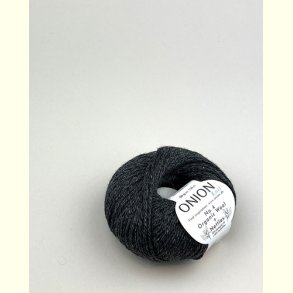 Onion Garn - No.4 Organic Wool + Nettles - uld/n�ldefiber garn - M�rk Bl� 829 - 50g