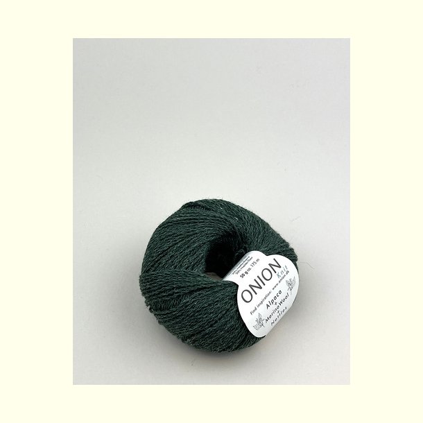 Onion Garn - Alpaca + Merino + Nettles - Flaskegr�n (1206) - 50g