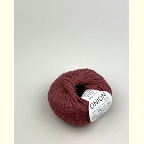 Onion Garn - Alpaca + Merino + Nettles - Marsala (1208) - 50g