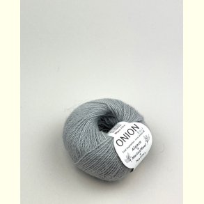 Onion Garn - Alpaca + Merino + Nettles - Lys Gr� (1209) - 50g
