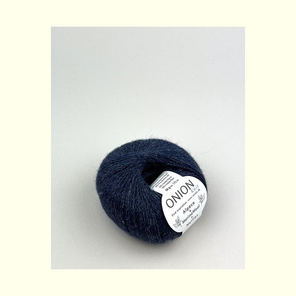 Onion Garn - Alpaca + Merino + Nettles - Bl� (1215) - 50g