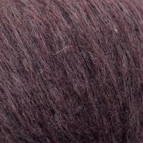 CaMaRose - Snefnug - Alpaca/Merino/Bomuldsgarn - Aubergine 7781 - 50g
