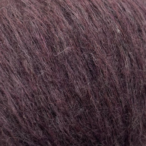 CaMaRose - Snefnug - Alpaca/Merino/Bomuldsgarn - Aubergine 7781 - 50g