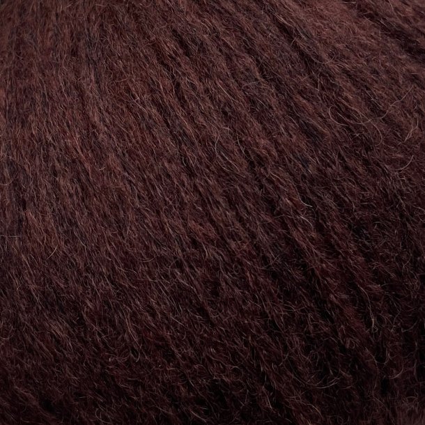 CaMaRose - Snefnug - Alpaca/Merino/Bomuldsgarn - Kastaniebrun 7788 - 50g