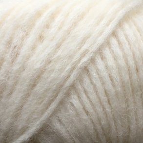 CaMaRose - Snefnug - Alpaca/Merino/Bomuldsgarn - Snehvid 7811 - 50g
