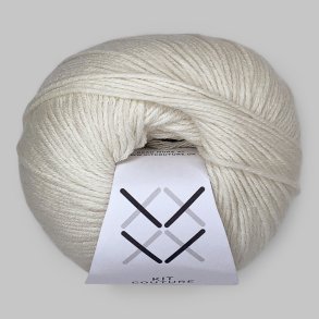 Kit Couture - Wool Cotton - Uld og bomuldsgarn - R�hvid 7827 - 50g