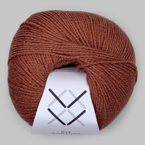 Kit Couture - Wool Cotton - Uld og bomuldsgarn - Terracotta 7829 - 50g