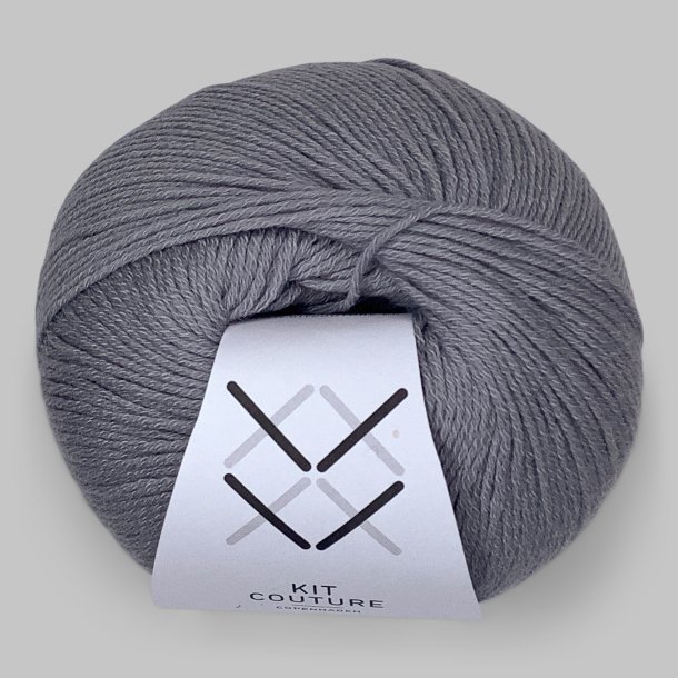 Kit Couture - Wool Cotton - Uld og bomuldsgarn - Lysegr� 7844 - 50g